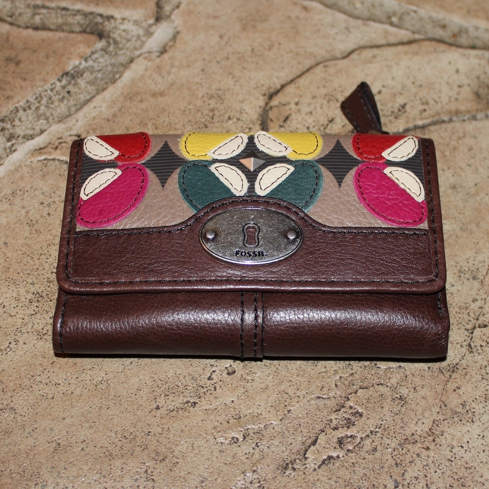 Fossil Marlow Appliqué Multifunction Wallet